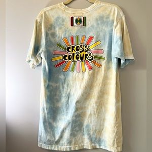 Cross Colours Cloud Tie Dye TShirt , Size L